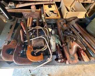 Assorted Vintage Woodworking Hand Tools