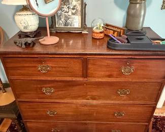Antique George III Mahogany Chest of Drawers