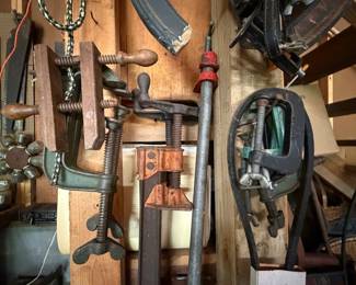 Assorted Vintage Clamps