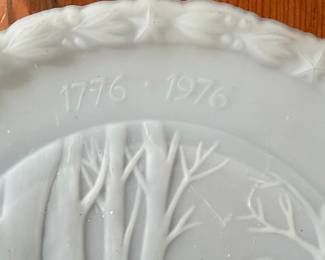 Fenton Bicentennial Commemorative Plate - "In God We Trust"