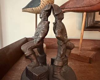 Armor Bronze Swashbuckler Pirate Bookends