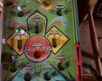 Northwestern Products "Poosh-M-Up" Bagatelle Baseball Game
