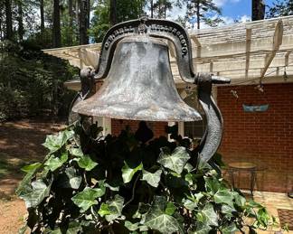 Cast Iron Schoolhouse Bell by C.S. Bell Co.