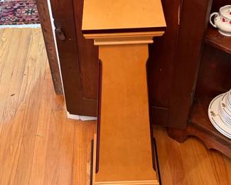 Vintage Wooden Lectern Podium Stand