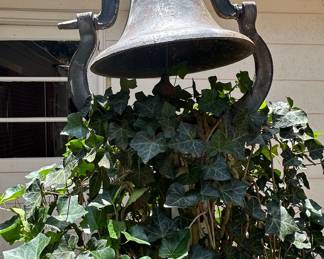 Cast Iron Schoolhouse Bell by C.S. Bell Co.