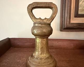 Brass Bell Weight