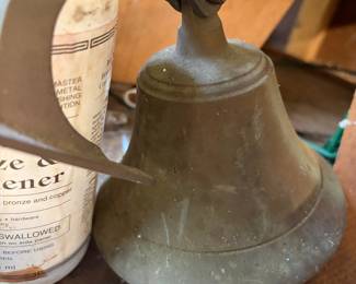 Brass Ship's Bell by Cross
