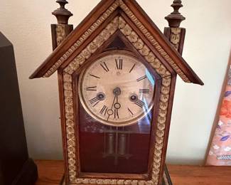 Victorian Steeple Mantel Clock