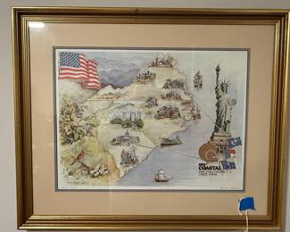 IBM Coastal Employees Federal Credit Union Commemorative Art Print