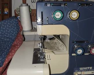 White serger