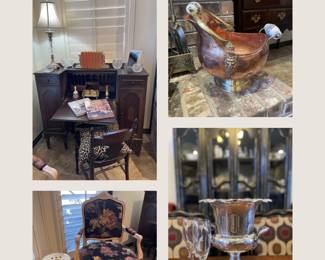 Grey Minimalist Furniture Collage Instagram Post