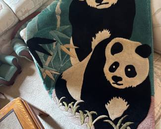 Vintage Panda rug