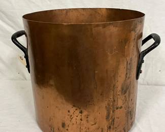 Copper Cooking Pot with Side Handles
