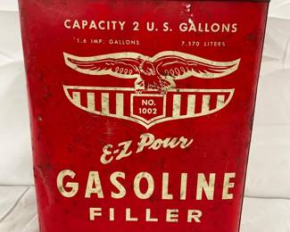 2-Gallon Eagle Gasoline Filler Can No. 1002 by Eagle Manufacturing Co.