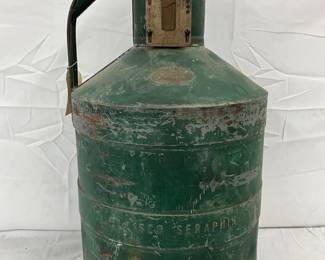 5-Gallon Ellisco Seraphin Green Metal Can