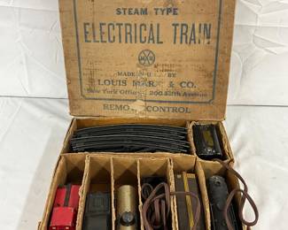 Marx Stream Line Steam Type Electric Train Set with Original Box