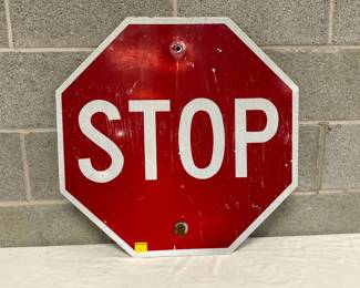 24-Inch Reflective Metal Stop Sign