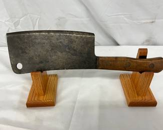 14 1/2 Inch Meat Cleaver by W. Beatty & Son, Chester, PA