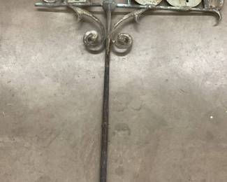 44” Wide Early Wrought Iron Weathervane 