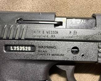 Smith & Wesson Walther P22 Semi-Automatic Pistol