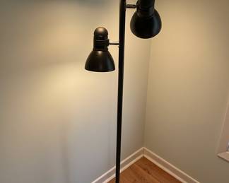 IKEA HEKTAR Black Multi-Head Floor Lamp