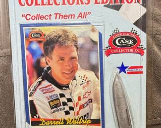 Case XX Darrell Waltrip Collectors Edition Knife & Card