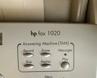 HP FAX 1020 Answering Machine