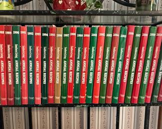 Southern Living Annual Recipes and Other Cookbook Collection