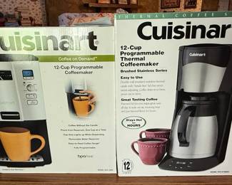 Cuisinart 12-Cup Programmable Coffeemakers (2)