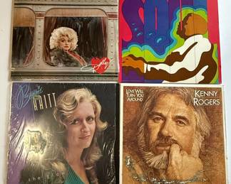 Vintage Vinyl Record Collection