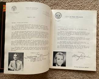 Louisiana Superdome Official Grand Opening Program