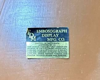 Coca-Cola Embosograph Wall Clock