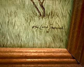 Kay Lamb Shannon "Coca-Cola Gas Station" Print