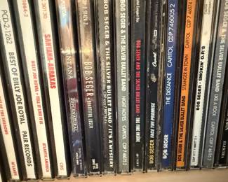Assorted Classic Rock Artist CDs