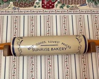 Decorative Rolling Pins Set with Farm & Floral Designs