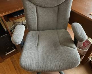 Upholstered Ergonomic Office Chair