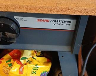Sears Craftsman 10" Radial Saw