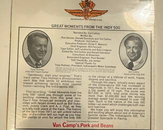 Indianapolis 500 Great Moments Record Album