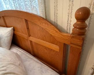 Oak Headboard Bed Frame