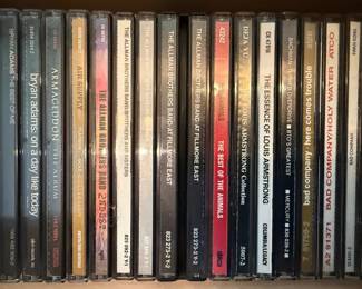 Assorted Classic Rock Artist CDs