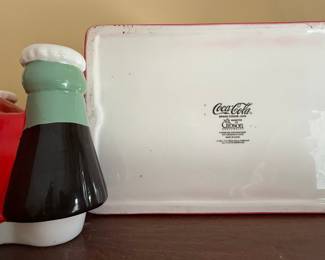 Coca-Cola Bottle Carrier Cookie Jar
