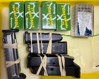 Remington Thunderbolt .22 LR Ammunition and Magazines