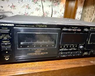 Pioneer PD-F908 Compact Disc Player & CT-WM77R Cassette Changer
