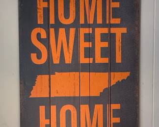 Tennessee Home Sweet Home Wood Sign