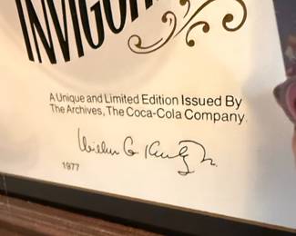 Coca-Cola "The Founders" Mirror