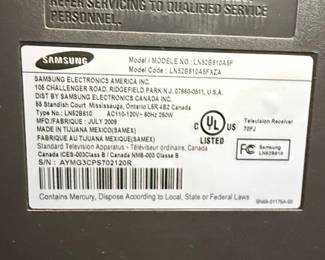 Samsung LN52B650 52-Inch 1080p LCD HDTV