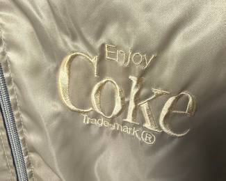 Vintage Coca-Cola Satin Bomber Jacket
