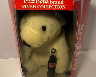 Coca-Cola Brand Plush Collection Polar Bear 1993