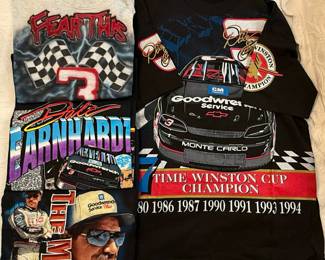 Dale Earnhardt Winston Cup Champion T-Shirts (Lot of 4))