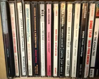 Assorted Classic Rock Artist CDs